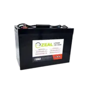 Zeal 12V 100Ah LiFePO4 Lithium Battery