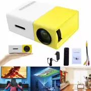 YG300 1080P Home Theater Cinema USB HDMI AV SD Mini Portable HD LED Projector