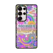 Galaxy S25 Ultra Impact Magnetic Case Make Everything Groovy