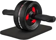 Ab Roller Wheel, Abs Workout Equipment for Abdominal Core Strength Training, Home Gym Fitness Equipment for Core Workout with Knee Pad, Exercise Wheel for Men and Women