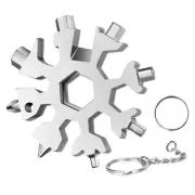 20 In 1 Snowflake Multi Tool, Cool stocking stuffers for men Christmas Gift,U...