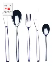 Mepra 20pc Flatware Set with $18 Credit