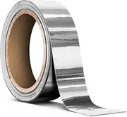 VViViD Gloss Silver Chrome Air-Release Vinyl Adhesive Tape Roll (1 Inch x 25ft)