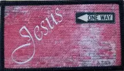 Jesus One Way Patch W/ VELCRO® Brand Fastener I