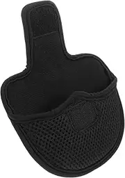 EXHUMKY Nylon Mesh Golf Putter Cover for Men Scratch Resistant Club Head Protection Lightweight Semi Headgear Essential Accessory for Golf Enthusiasts Stylish Design