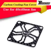 Rocket 40x40mm Graphite Fan Cover & Screw for RC Motor Electric Regulating Cover