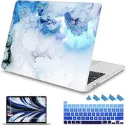 Mektron Case for MacBook Pro 16 inch A2141 (2019 Release), Ultra Thin Clear Hard Laptop Cover for New MacBook Pro 16" with Touch bar & Touch ID, Cloud & Lightning