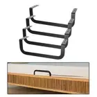 4x Mattress Retainer Bar Brackets Mattress Slide Stoppers Non Slip Steel Replace