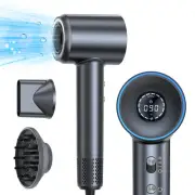 Hair Dryer, Negative Ionic Hair Dryer with Diffuser and Nozzle, 150000 RPM Hi...