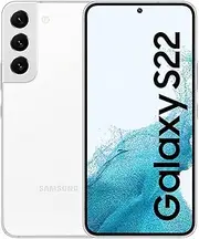 [Samsung] Galaxy S22 Standard Edition Dual-SIM 256GB ROM + 8GB RAM (GSM Only | No CDMA) Factory Unlocked Android 5G Smartphone (Phantom White) - International Version