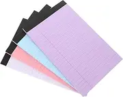 SEWACC 4 Books of Legal Pad Notebooks Tear-Off Lined White Perfect for Office School