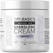 SKIN BASICS Sorb Cream APF Pure (100g) - Gentle Soap Free Cleanser - Clinically Tested, Non Irritating, Hypoallergenic Deep Moisturiser for Dry & Sensitive Skin - Makeup Remover
