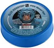 Lot of 10 Rolls Blue Monster Tape 70885 PTFE Teflon Thread Tape 1/2" x 1429"
