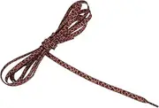 [ibasenice] 2 Pairs Leopard Lace Shoestrings for Sneakers Sports Shoelaces Decorative Printing Flat Shoelaces Flat Shoelaces Leopard Printing Leopard Print Laces Thick Shoelaces Spandex