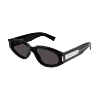 在飛比找momo購物網優惠-【YSL】膠框太陽眼鏡(SL618-001)