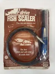 Bear Paw GFS Power Drive Fish Scaler New Sealed NOS Original