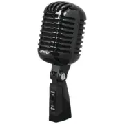 Pyle PDMICR42BK Classic Retro Vintage Style Dynamic Vocal Microphone with Cable
