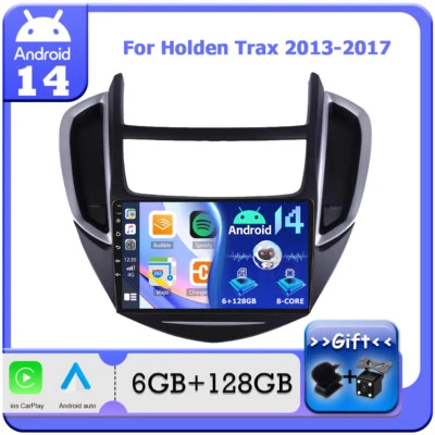Head Unit Android 14 Car Stereo For Holden Trax 2013-2017 Navi AHD DSP 6GB+128GB