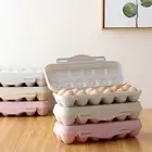 12/18 Grid Egg Box Container Egg Refrigerator Organizer Storage Box Crisper