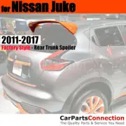 Painted ABS Rear Trunk Roof Top Spoiler For 11-17 Nissan Juke QAB WHITE PEARL (for: Nissan)