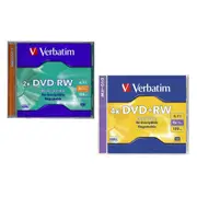 Verbatim DatalifePlus SERL Disc with Case 4.7GB - 4x DVD+RW