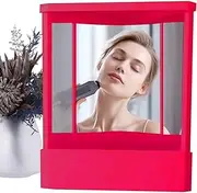 Non-reversing Makeup Vanity Mirror - Non Reversing Mirror for Real Image | Non-reversing Mirror for Real Image, Real Reflection Non Reverse Mirror for Haircuts and Beauty