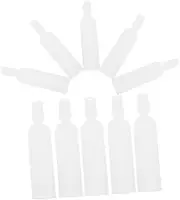 VINTORKY Accurate Dosing in Style 10 Pack of Plastic Dropper Bottles with Silicone Pipettes for Cosmetics Medicines More
