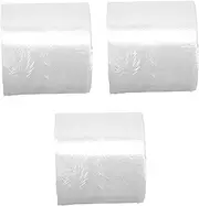 Healvian Wrap Film 3 Rolls of Lash Wrap Brow Cling Wrap Safe Non-toxic Makeup Film