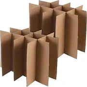DOITOOL Moving Box Glassware Dividers Cardboard Box Inserts Glass Dividers Packing Supplies for Electronics