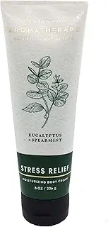 Lot of 3 Bath & Body Works Aromatherapy Eucalyptus Spearmint Stress Relief Body Cream