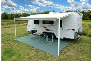 5.0m Camec Caravan Annexe Matting Floor Grey C Mesh Mat Gear 5m Annex Flooring