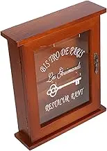 DINHEAROM 1pc Key Storage Box Retro Decorative Case for Home Entry Compact Design for Keys Sundries Stylish Practical Organizer Material