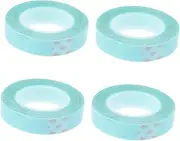 Hair Extensions 4 Roll Adhesive Patch for Hair Hair and Flexible Tape Tabs