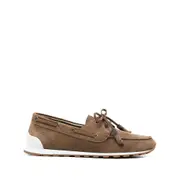 [Brunello Cucinelli] Brunello Cucinelli-Stringate Pelle-Donna 38 IT