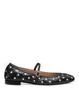 CLARIS STUD BALLET FLAT in BLACK for Women