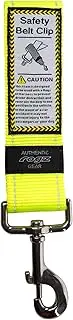Rogz Car Safety Seat Belt Clip Dog Lead Yellow One Size