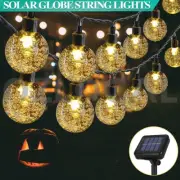 200LED Solar Globe String Lights Fairy Outdoor Festoon Party Garden Xmas Decor