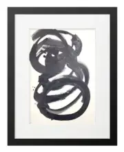 CORBELLIC EXPRESSIONISM 14X11 SKILLFUL TIME ABSTRACT GALLERY PAPER ART DECOR