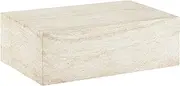 Cooper & Co. Isla 90cm Travertine Look Coffee Table