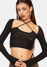 Working On Me Strappy Crop Top