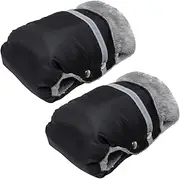 Warm Muff Pram Gloves - Frost Protection Gloves for Prams, Reflective Extended Warm Muff Pram Gloves, Waterproof Hand Muff for Pram Accessories for Pram Golf