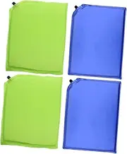 KICHOUSE 4 Pack Portable Inflatable Seat Cushion Self-Inflating Camping Pad Travel Pillow for Airplane Moisture-Proof Sturdy Hiking Cushion
