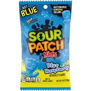Sour Patch Kids Blue Raspberry Sweet & Sour Candy - 8 Ounce Bag