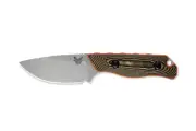 Benchmade Hidden Canyon CPMS90V Steel Hunting Fixed Blade Knife, Boltaron Sheath