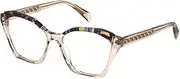 [Police] VPLN54E 07T1 Beige Trasparent 55/16/140 Women's Glasses, 07t1 beige transparent, 55/16/140