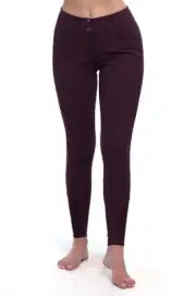 New Goode Rider Elite Womens Full Seat Plum Breech