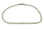 Translucent Faceted Afghani Jade Beads 6x4mm Afghanistan Green Gemstone