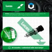 Reverse Light Switch fits FIAT PUNTO EVO 1.4 1.3D 09 to 12 223A9.000 Lucas New