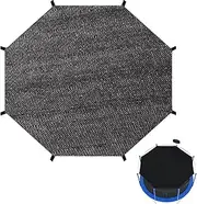 Trampoline Shade Cover - Waterproof Oxford Trampolines Tent Sunshade | 6ft 8ft 10ft 12ft 14ft Anti-Uv Trampoline Canopy | Sun Protection Trampolines Accessories for Backyard Playground