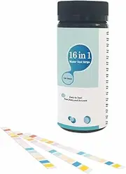 16 in 1 Drinking Water Test Kit Strips Home Water Quality Test for Tap Easy Use 50 Strips